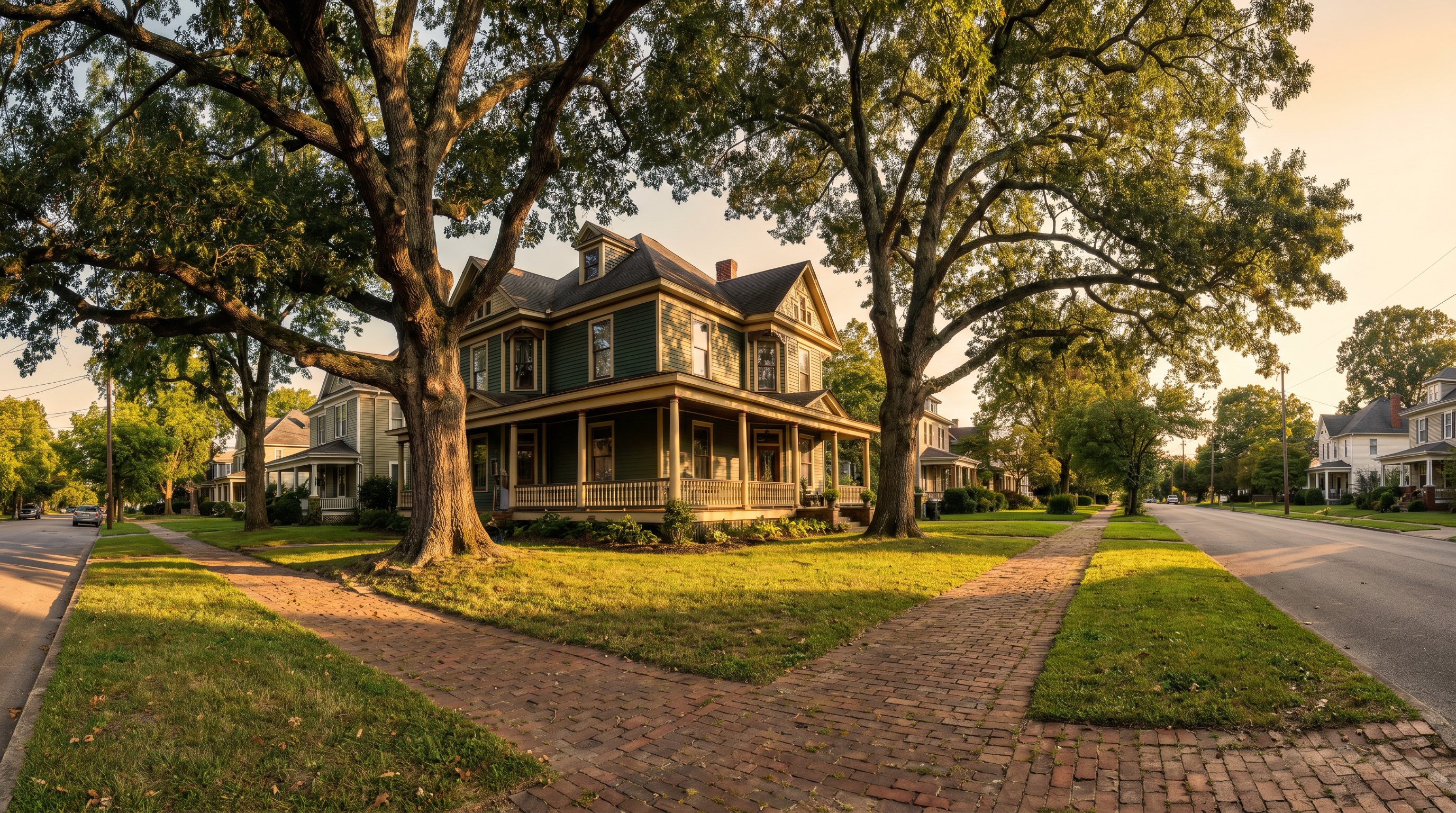 Historic neighborhood in North Knoxville TN with mature trees — Fountain City and Old North tree service